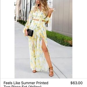 Two piece suit! Brand new. Size large.